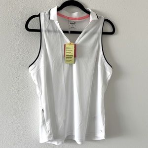 PUMA MATTR Sprinter Sleeveless Polo